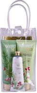 ACCENTRA Set da bagno Winter Spa in borsetta trasparente Frutta invernale 2x 200ml + 60ml
