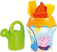 Smoby Peppa Pig Eimer mit Schale und Zubehör, mittelgroß