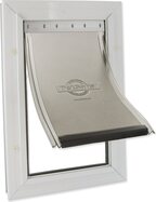 Dvierka PetSafe hliníkové s flexibilným flapom, výrez 64,2x36,6cm