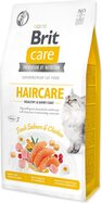 Feed Brit Care getreidefreie Haarpflege für Katzen, gesundes und glänzendes Fell, 7 kg