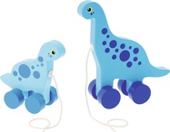 Trefl Drevená ťahacia hračka Dinosaurus Sauropod