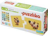Puzzlika 13531 Az én családom - oktató puzzle 20 darabos