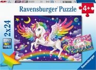 Ravensburger Jednorožec a Pegas 2x24 dielikov