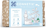 CONNETIX® Clear Starter Pack magnetická stavebnica 34 pc