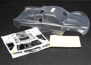 Carrosserie transparente Traxxas, autocollants : Slayer Pro 4x4
