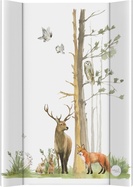 CEBA Podložka prebaľovacia 2-hranná s pevnou doskou (50x70) Basic Woodland