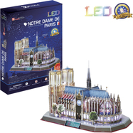 Puzzle 3D Notre Dame de Paris / Eis - 149 Teile