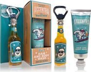 ACCENTRA Set da bagno Men's Collection Winter Edition con apribottiglie Legno di cedro