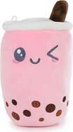 KAWAII BUBBLE TEA rosa Plüschspielzeug 22cm