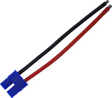 E-flite kábel EC3 batériový 10cm 16AWG