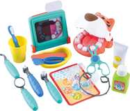 Playgo Zubár set s tigrom