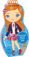 Obliekame britské bábiky KATE – omaľovánky