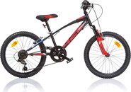 Dino Bikes - Bicicletta per bambini 20" 420US - AURELIA Sport nero con ammortizzatori 2022