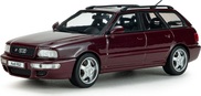 1:43 AUDI AVANT RS2 ROUGE RUBIS 1995 - SOLIDO