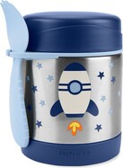 SKIP HOP Spark Style Termoska na jedlo s lyžičko/vidličkou Raketa 325 ml, 3+