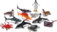 Faunica Zvířátka figurky v tubě - Oceán 12 figurek