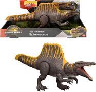 Mattel Jurassic World Spinosaurus hangokkal (SIOC)