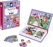 Janod Magnetibook Princezné Magnetická kniha pre deti