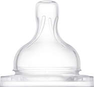 Avent Schnuller Classic 2 Löcher ab 1 m 2 Stück