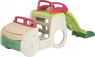 Smoby Auto pieskovisko so šmykľavkou Life 150 cm