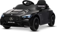 Mercedes CLE 12V elektromos kisautó hátsókerék-meghajtással, fekete, egyszemélyes, lítium