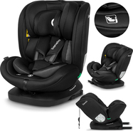 Lionelo Autosedačka Bastiaan i-Size (40-150 cm) Black Carbon