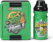 LEGO Ninjago desiatový set (fľaša a box) - zelená