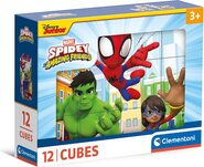 Obrázkové kocky - Spidey a jeho úžasní priatelia, 12 kociek