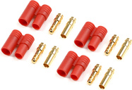 Konektor pozlátený 3.5mm plastové púzdro (4)