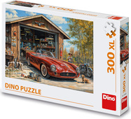 Puzzle Jaguár v garáži 300 xl dielikov