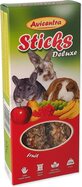 Tyčinka Avicentra Deluxe veľký hlodavec, s ovocím 2ks