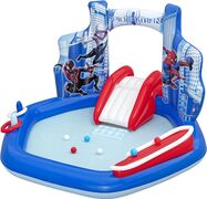 Bestway 98793 Kinder aufblasbares Spielzentrum Spider-Man, 211 x 206 x 127 cm