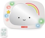 SKIP HOP Zrkadlo spätné do auta so svetlami a zvukmi Silver Lining Cloud