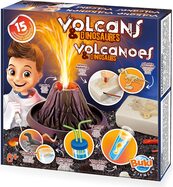 Vulkán a vykopávka dinosaura (2224)