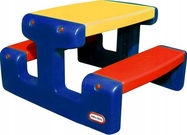 Little Tikes Detský piknikový stolík Primary veľký