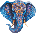 RECENTTOYS Drevené puzzle - Slon