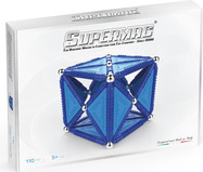 SUPERMAG magnetická stavebnica Geometry 110ks