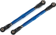 Conector Traxxas aluminiu albastru (2) (pentru WideMaxx)