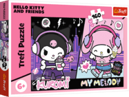 Trefl Puzzle 160 Pravidlá Kuromi / Hello Kitty