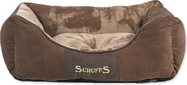 Pelech Scruffs Chester Box Bed čokoládový S 50x40cm