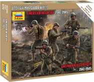 Wargames (WWII) figurky 6278 - US Infantry (1:72)