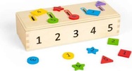 Bigjigs Toys Triedenie farieb, tvarov a čísel