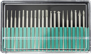 Modelcraft gravírovacie nástroje so stopkou 2.35mm (sada 20ks)