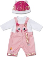Zapf BABY Overal s čiapočkou 43 cm