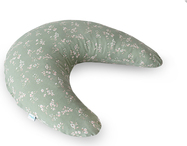 CEBA BABY Vankúš na dojčenie HUGGY (150x60x37) Basic Žerzej Green Meadow