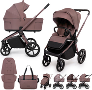 MUUVO Kombikinderwagen 2in1 Fold Cocoa