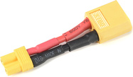 Konverzný kábel XT-30 batéria - XT-60 prístroj 14AWG
