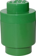 LEGO® tárolódoboz kerek - zöld 123 x 183 mm