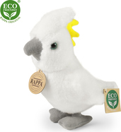 Plyšový papagáj kakadu 17 cm ECO-FRIENDLY