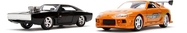 Brzi i žestoki Twin Pack Toyota Supra i Dodge Charger 1:32